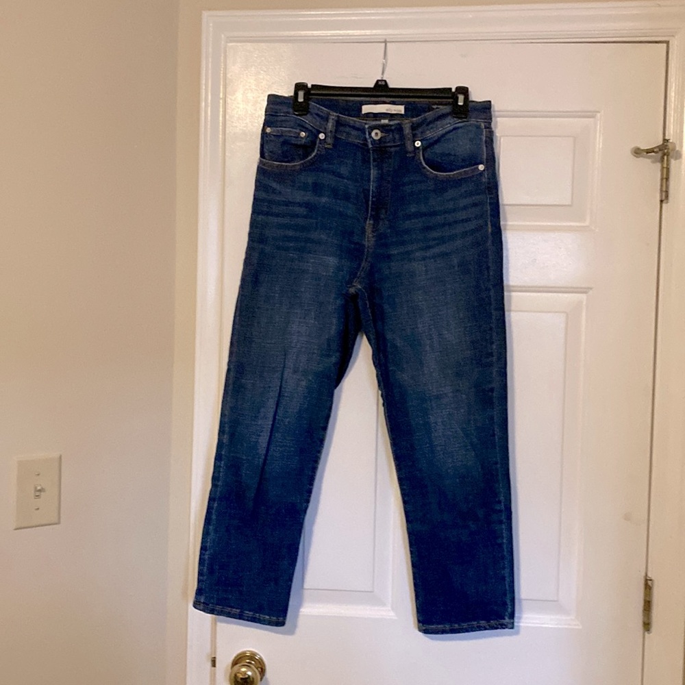 ELLA MOSS high rise VINTAGE straight cropped ankle  size 29/8 EUC